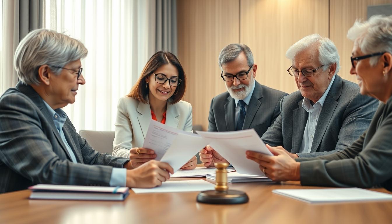 Senior legal support team